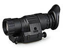 Тактичний прилад (монокуляр) нічного бачення PVS-14 4х із кріпленнями Mount на шолом, фото 6