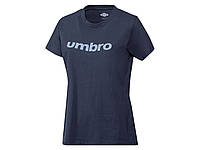 Футболка с принтом женская Umbro синяя размер S,М,