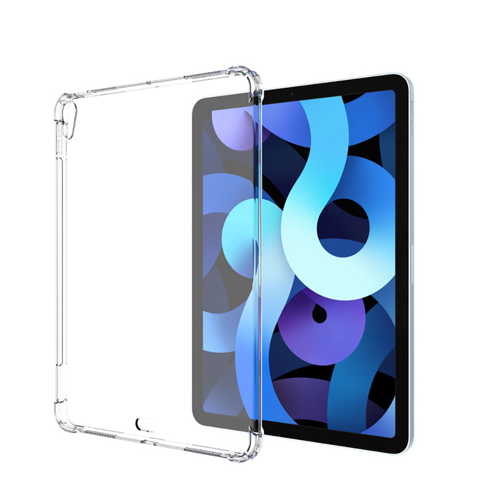 TPU чохол Galeo Anti-Shock для Apple iPad Air 11 M2/M3 (2024/2025), Air 4/5 (2020/2022) Transparent, фото 1