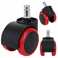 Колеса для стільця 5 шт. гумові FI 11MM