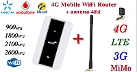 Універсальний 4G MOBILE ROUTER модем/роутер USB WI-FI LTE + 1 антена 4G(LTE) 4 db