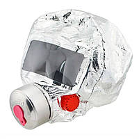 Противогаз фильтрующий Fire mask, от угарного газа / Панорамный респиратор / Противопожарная маска