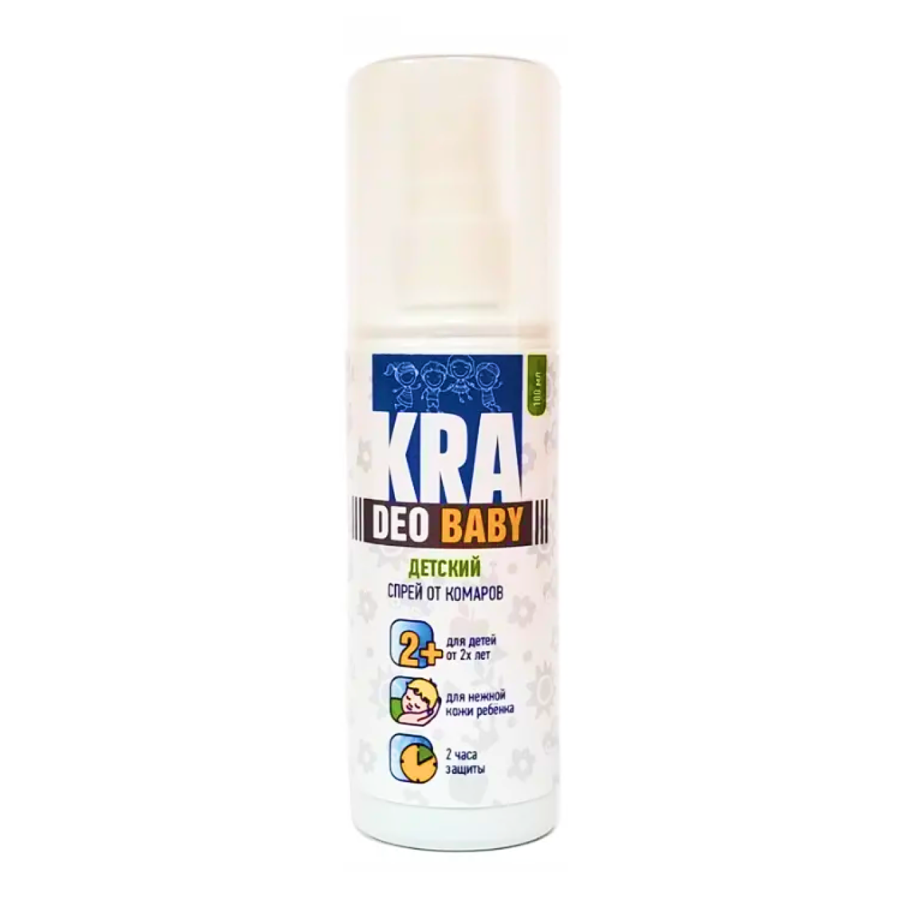 Спрей від комарів Kra Deo 120 мл Дитячий, фото 1