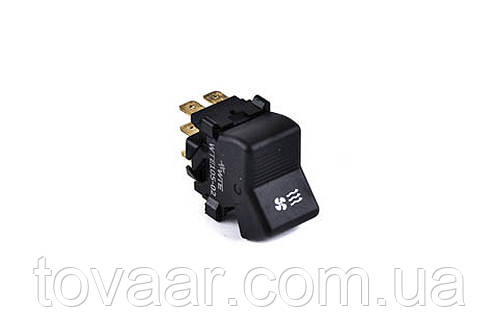 Купить Клавиша включения печки ЗИЛ, КАМАЗ (6-ти контактная) WTE, цена ...