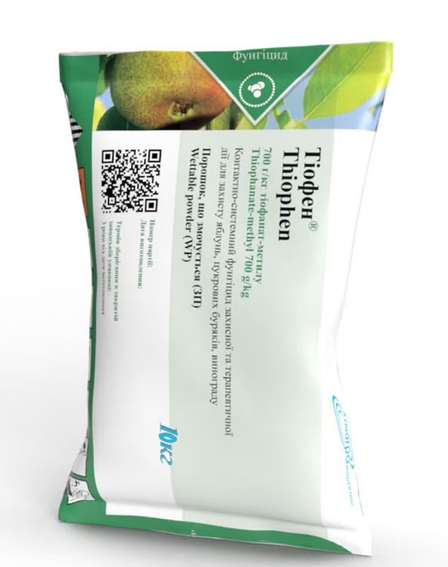 Тіофен 10кг, (Топсин М), фунгіцид, тіофанат-метил, Хімагромаркетинг