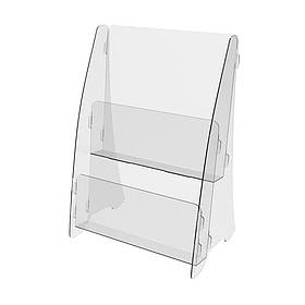 Підставка для буклетів EKOSTAR А4 2-ярусна