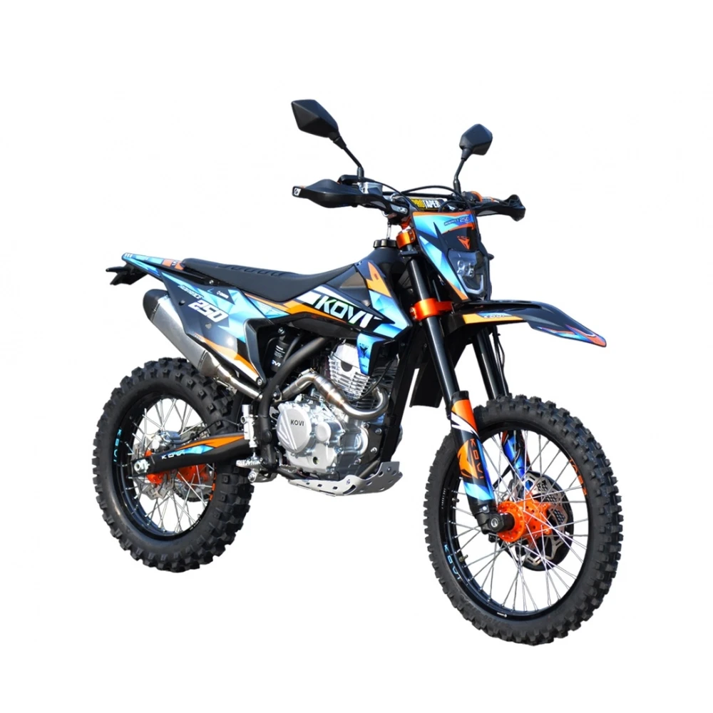 МОТОЦИКЛ Бензиновый Kovi 250 ADVANCE Крос Об'єм 249м3 шини 21''/18''-19''/16 купити в інтернет-магазині дешево