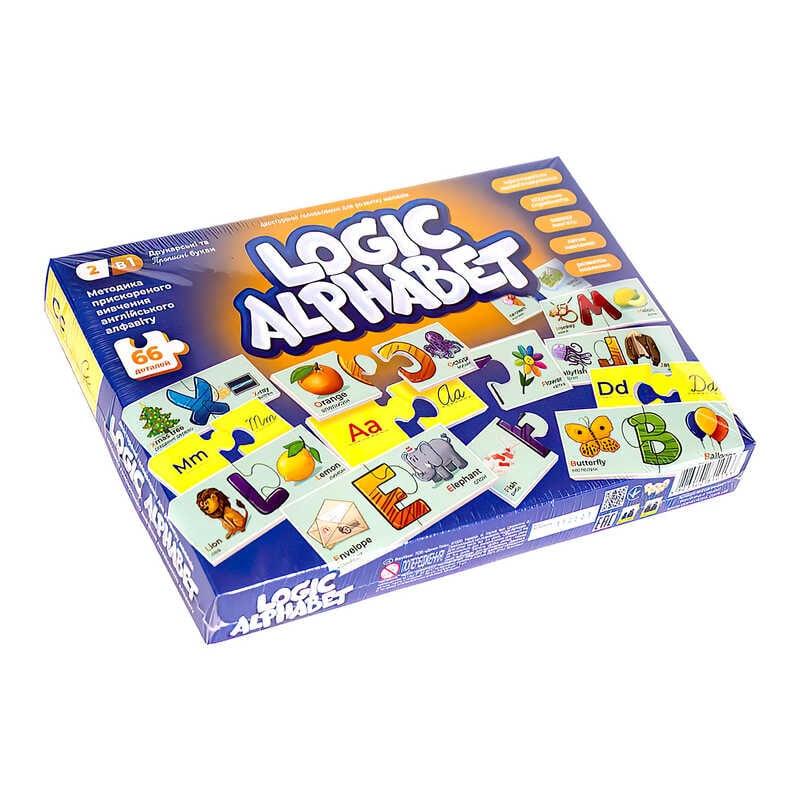 Пазли 66 Данко-Тойс  Логічна абетка 2в1 G-LoA-01-04U