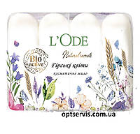 Мыло туалетное L'Ode Shik Горные цветы  4*60г