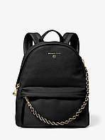 MICHAEL KORS Slater Medium Pebbled Leather Backpack Рюкзак Майкл Корс среднего размера из шагреневой кожи