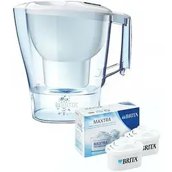 Фільтр для води BRITA Aluna 1039268 White + 2 картриджі