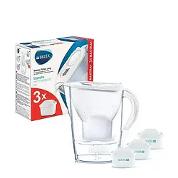 Фільтр-глечик BRITA Marella White + 3 картриджі