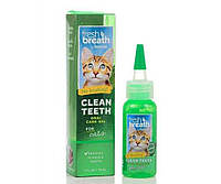 Тропіклін Свіже Дихання TropiClean Fresh Breath Clean Teeth (No Brush) гель для чищення зубів у кішок, 59 мл