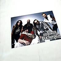 Плакат " Five Finger Death Punch" ЦЕНА ЗА ШТУКУ
