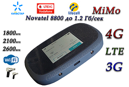 4G+3G WiFi роутер Novatel Verizon MiFi 8800 LTE Cat 18 до 1.2 Гб/сек (4400mAh)(KS,VD,Life) (Inseego 8800L)