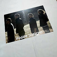 Плакат із рок групою "Imagine Dragons"