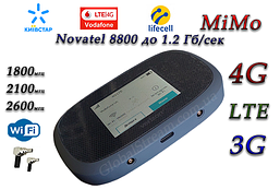 4G 3G WiFi роутер Novatel Verizon MiFi 8800 LTE Cat 18 до 1.2 Гб/сек (4400mAh)(KS,VD,Life)