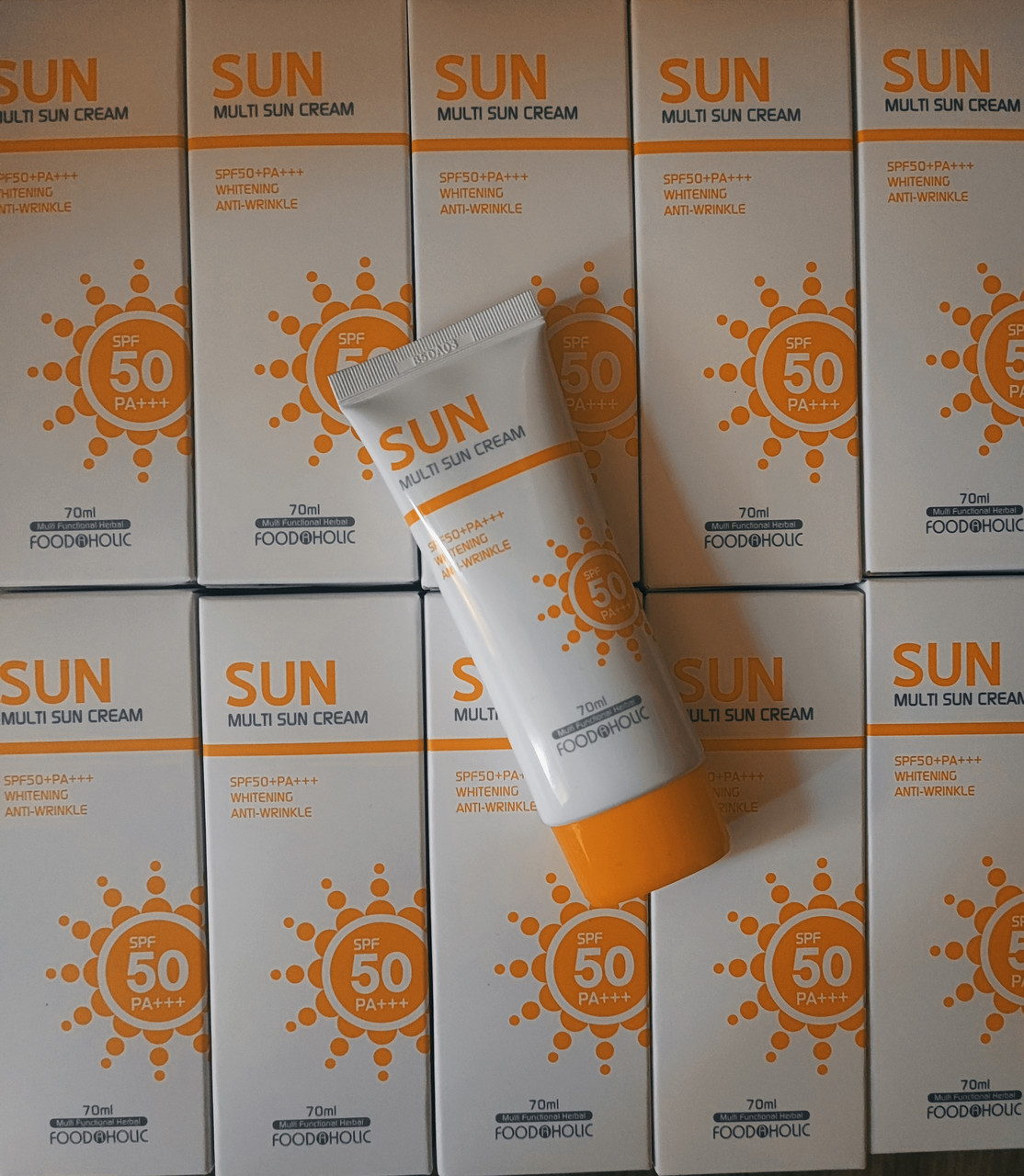 Сонцезахисний крем FoodAHolic Multi Sun Cream SPF 50+PA+++