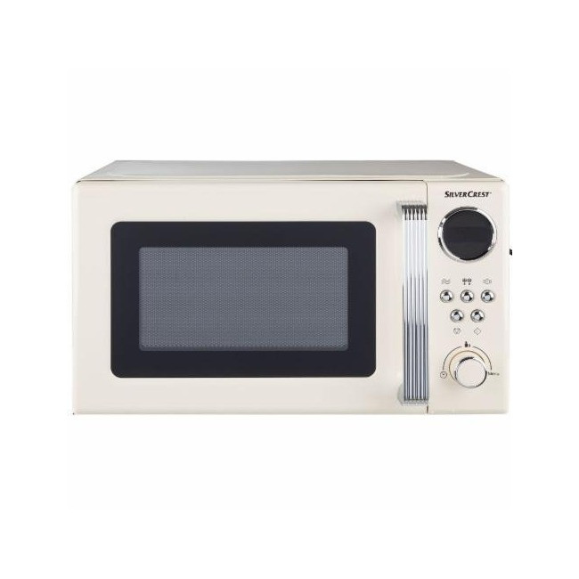Мікрохвильова піч 700 Вт SilverCrest SMWC 700 B3 Сream
