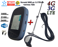 4G-LTE+3G Wi-Fi роутер Verizon MiFi 8800 LTE Cat 18 до 1.2 Гб/с (4400mAh)+антена на 7 db магніт
