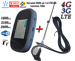 4G-LTE+3G WiFi роутер Verizon MiFi 8800 LTE Cat 18 до 1.2 Гб/с (4400mAh)+антена на 7 db магніт