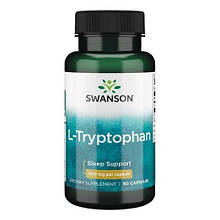 Swanson L-Tryptophan 500 mg 60 Caps