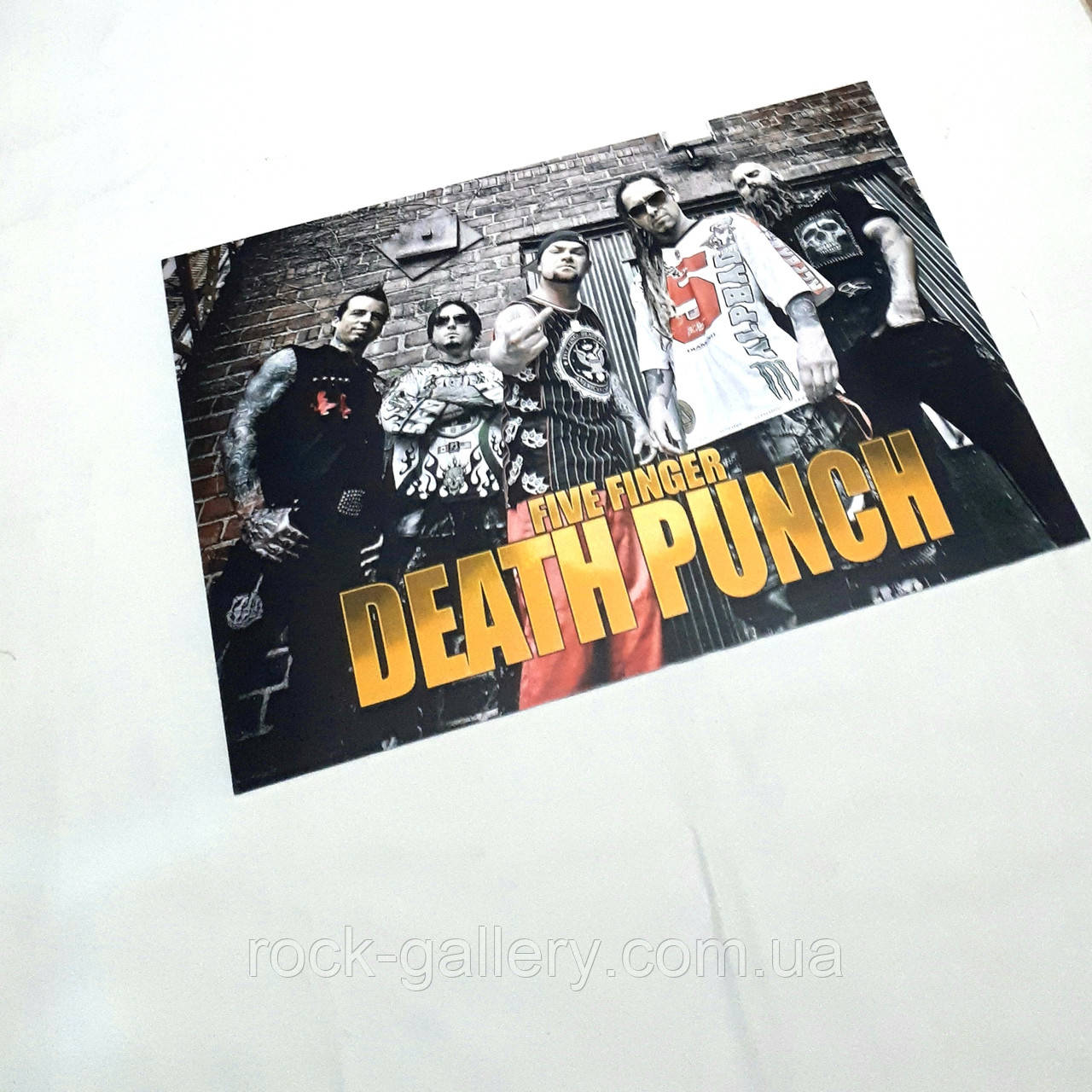 Плакат  " Five Finger Death Punch"