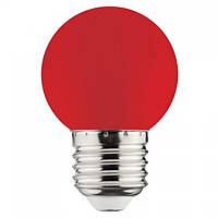Светодиодная лампа RAINBOW 1W E27 Красная