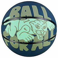 М'яч баскетбольний Nike EVERYDAY PLAYGROUND 8P N.100.4371.434, Темно-синій, Розмір (EU) — 5