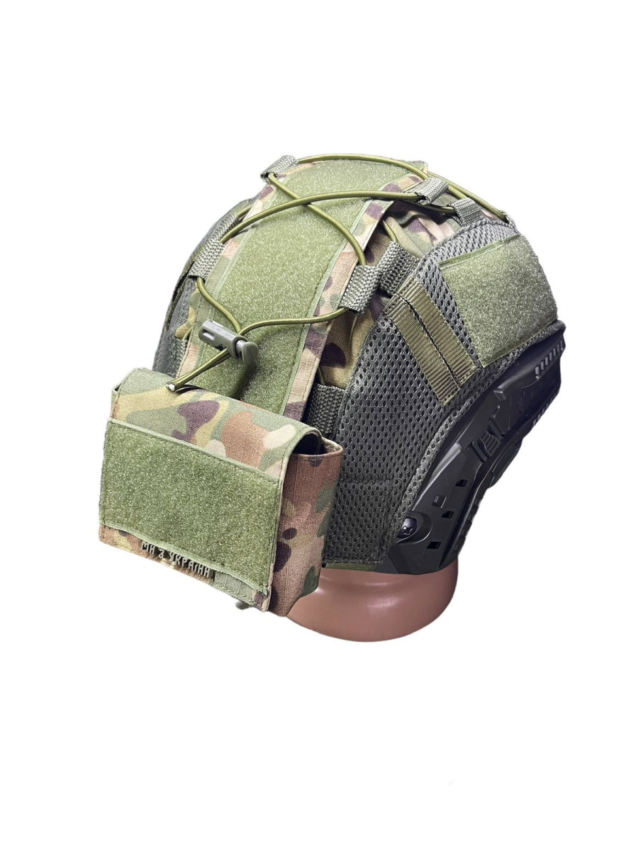 Підсумок противагу (кишеня) на шолом протишляху для шолома Мультикам з тканини rip stop, фото 1