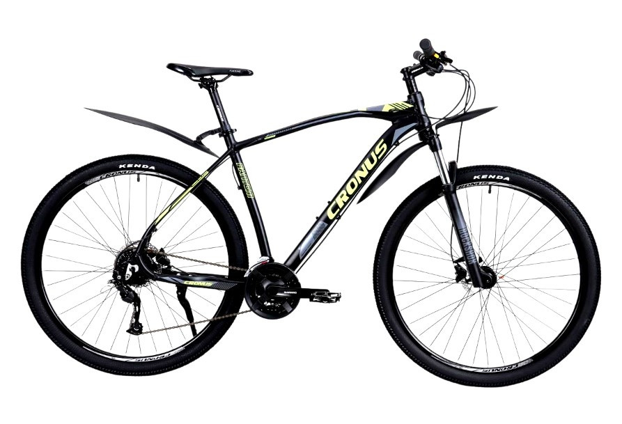 Велосипед Cronus 27.5` Fantom 2022 Рама 19,5` black-lightgreen