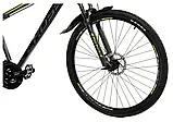 Велосипед Cross 29`` Egoist v1.0 2022 Рама-18`` gray--yellow, фото 4