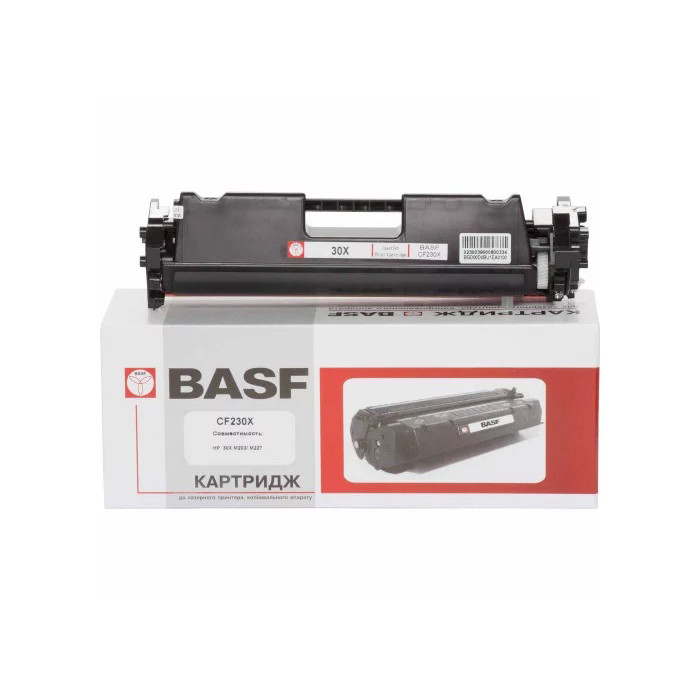 Картридж BASF заміна HP 30X CF230X, Canon 051H для принтеров LBP162dw, MF264dw, MF267dw, MF269dw, M203, M227 (BASF-KT-CF230X-U)