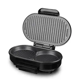 Гриль електричний для бургерів Haeger HG-245 750W Black (3_03196)