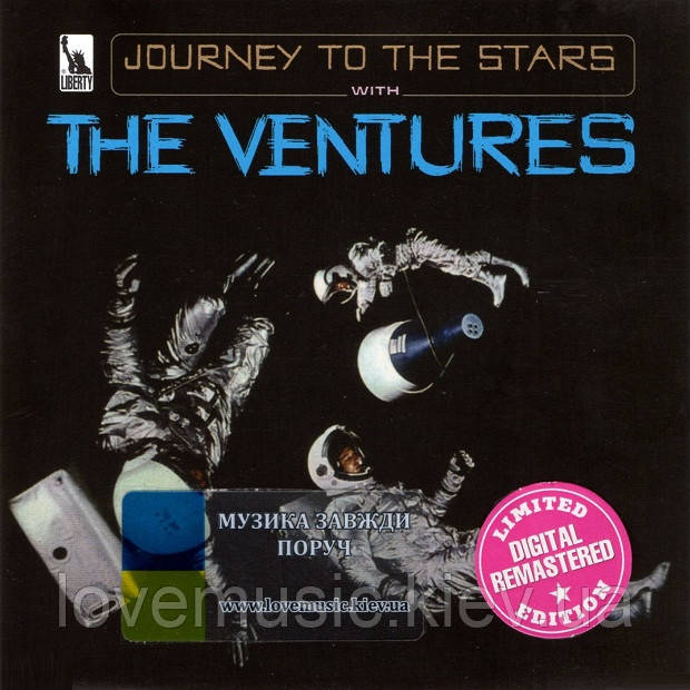 Музичний сд диск THE VENTURES Journey to the stars (1965) (audio cd)