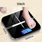 Побутові ваги із загартованого скла з електронним корпусом і зарядкою через USB, фото 2