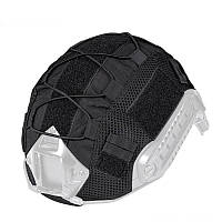 Тактичний кавер чохол для каску шолома Idogear Fast Helmet Cover HC3802 Чорний
