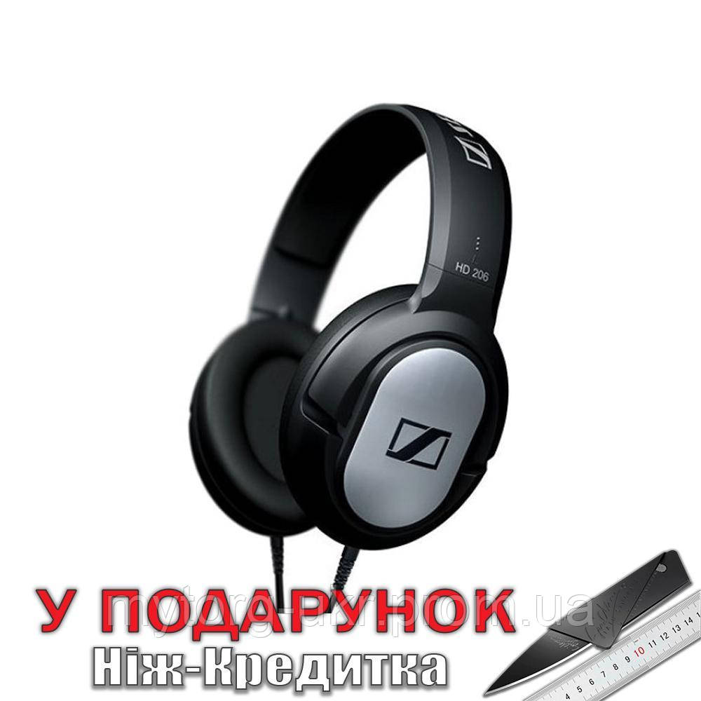 Навушники Sennheiser HD206 3,5 мм з глибокими басами