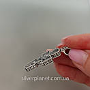 Чоловічий срібний кулон хрестик Святий Миколай Чудотворець і Спас Нерукотворний. Православний хрест зі срібла, фото 8