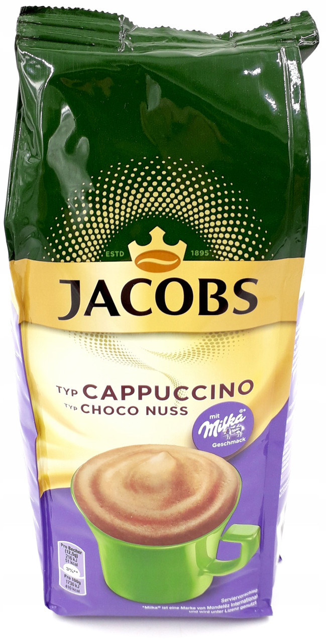 Капучіно Jacobs Milka "Nuss" (Горіхове), 500г