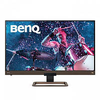 Монитор 32" BenQ EW3280U 4K 5мс HDMIx2 DP USB Type-C колонки коричнево-черный металлик