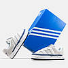 Чоловічі кросівки Adidas Adimatic x Human Made Blue White ALL12049, фото 7