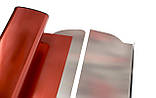 Професійний шпатель для механізованої шпаклівки Profter SU 100 red (100 см лезо 0.3+0.5 мм) алюмінієва ручка, фото 6