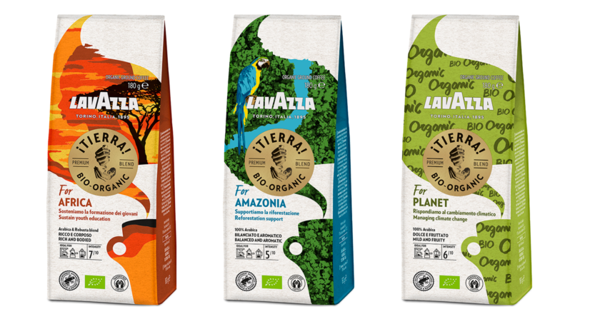 Кава мелена Lavazza Tierra в асортименті, 180г