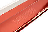 Професійний шпатель для механізованої шпаклівки Profter SU 100 red (100 см лезо 0.3+0.5 мм) алюмінієва ручка, фото 8