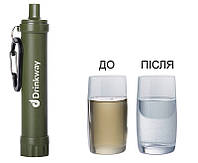 Фільтр для води туристичний портативний Drinkway