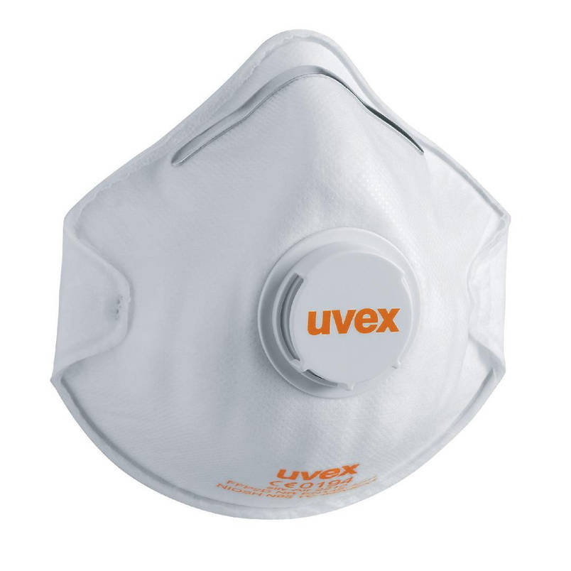 Респіраторна маска uvex silv-Air classic 2210 FFP2 роздрібна упаковка (3 шт.), фото 1