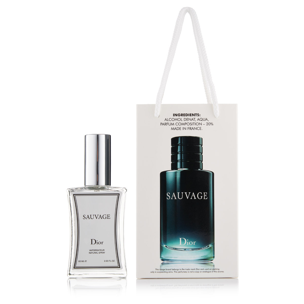 Духи Christian Dior Sauvage 60 мл в подарочной упаковке - фото 1 - id-p1888065716