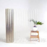 Шифер Пластиковий Прозорий у рулонах 2 м [Хвиля] 800г/м2, фото 4