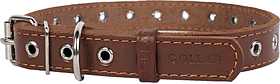 Нашийник безрозмірний Колар шкіра 35мм/69см 02956
